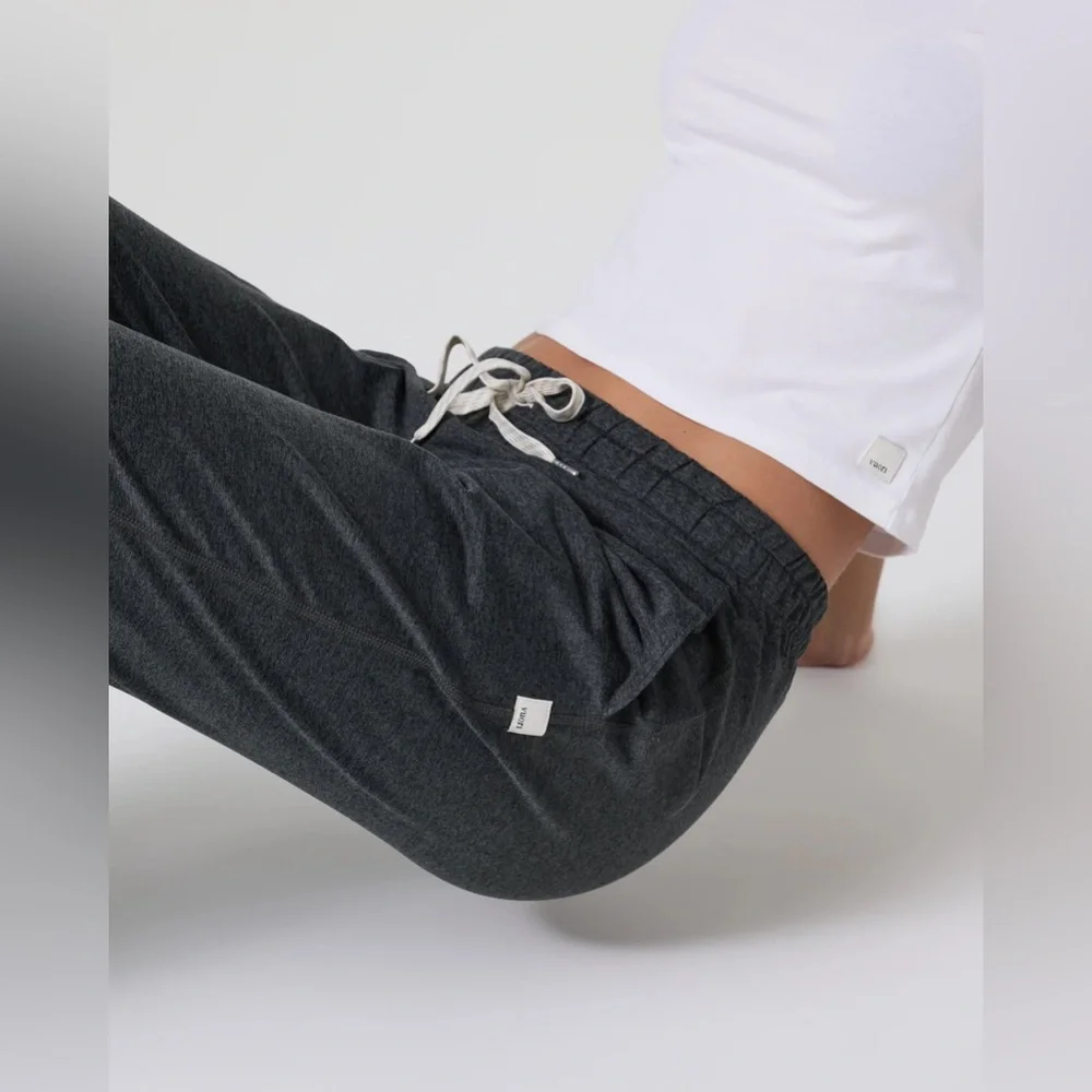 Vuori Performance Joggers Long Small Charcoal Heather - Picture 4 of 8